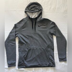 Nike Charcoal Pullover Hoodie (Medium)